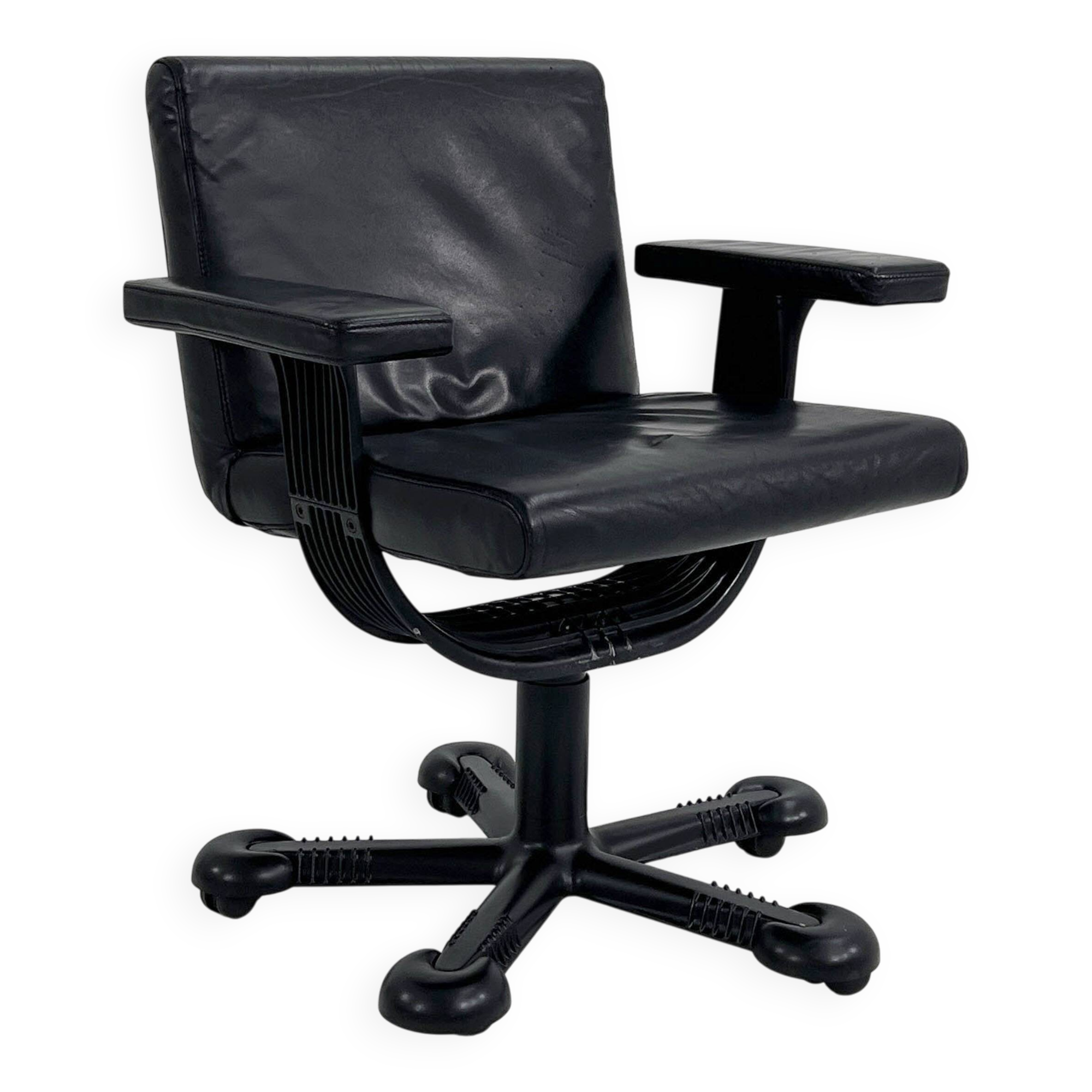 Chaise de bureau pivotante "Mix" par Afra & Tobia Scarpa pour Molteni, 1970