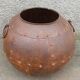Lot de 3 pots en métal