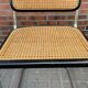 Set of 4 vintage chairs  Cesca B32 in black and chrome