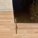 Vintage metal fireplace screen
