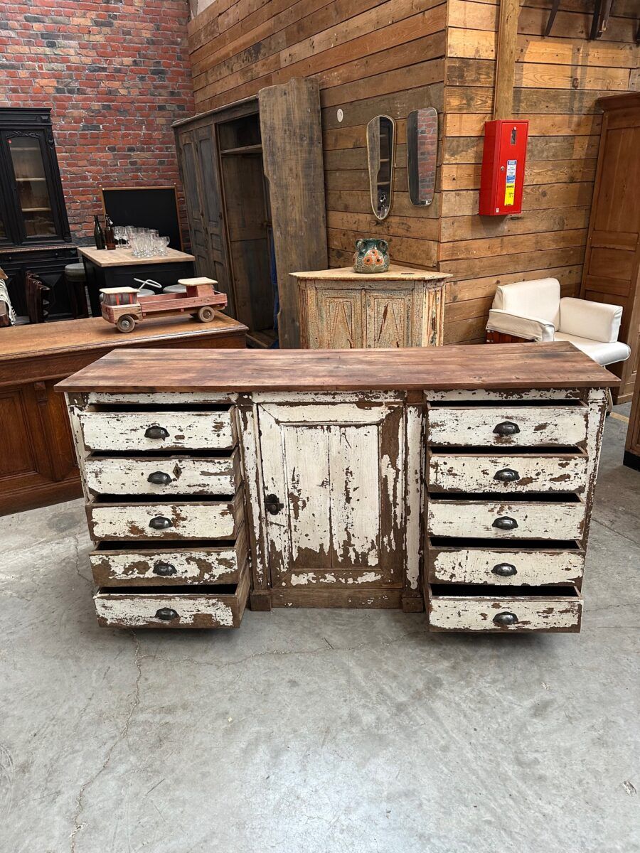 Fine oak furniture from the late 19th century.