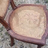 Louis XVI caned chair