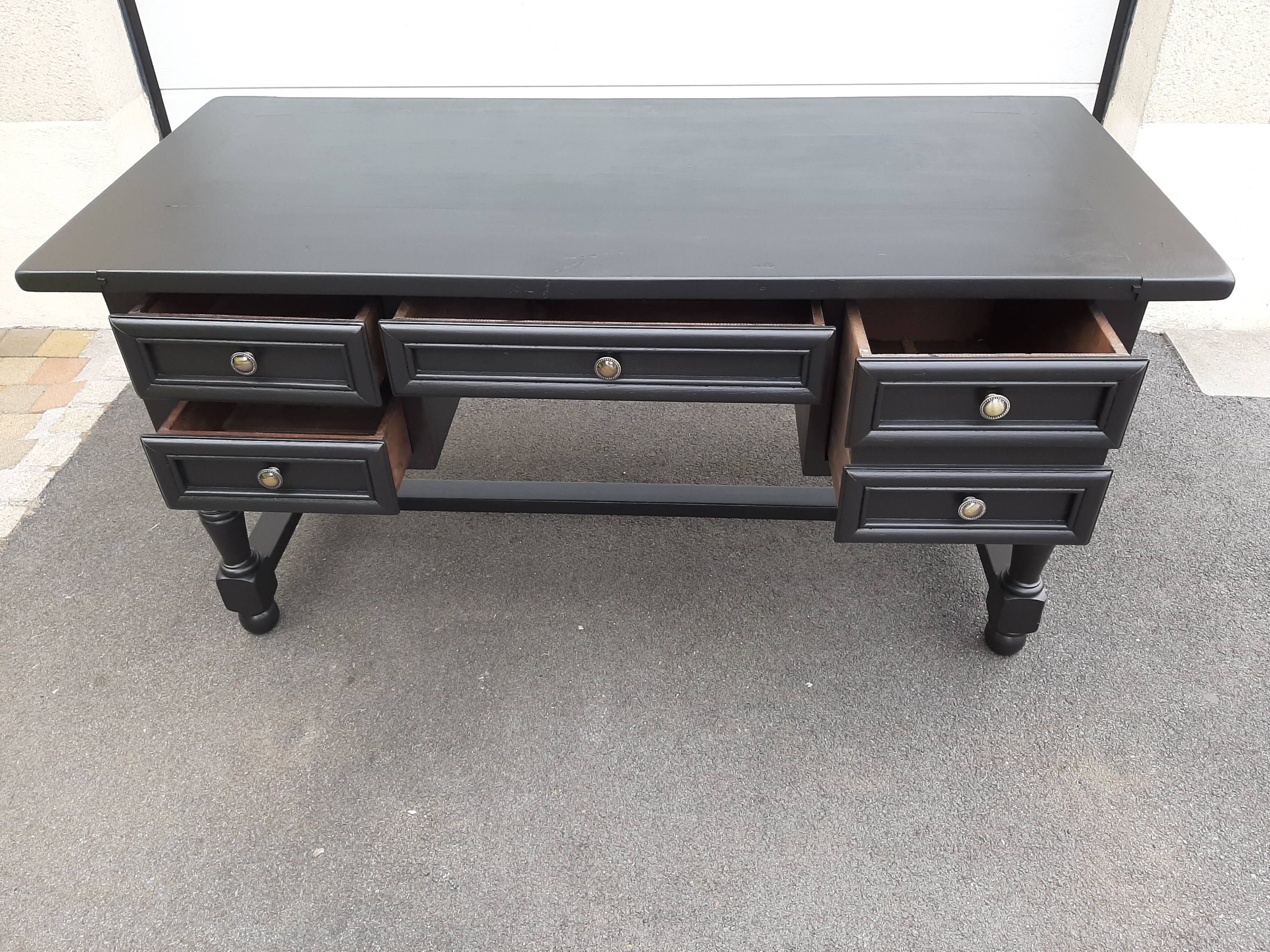 Solid oak notary office