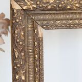 Old frame with gilded moldings