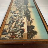 Old large orientalist colorized panoramic photo