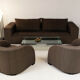 Grembo sofa by Armani Casa silk fabric