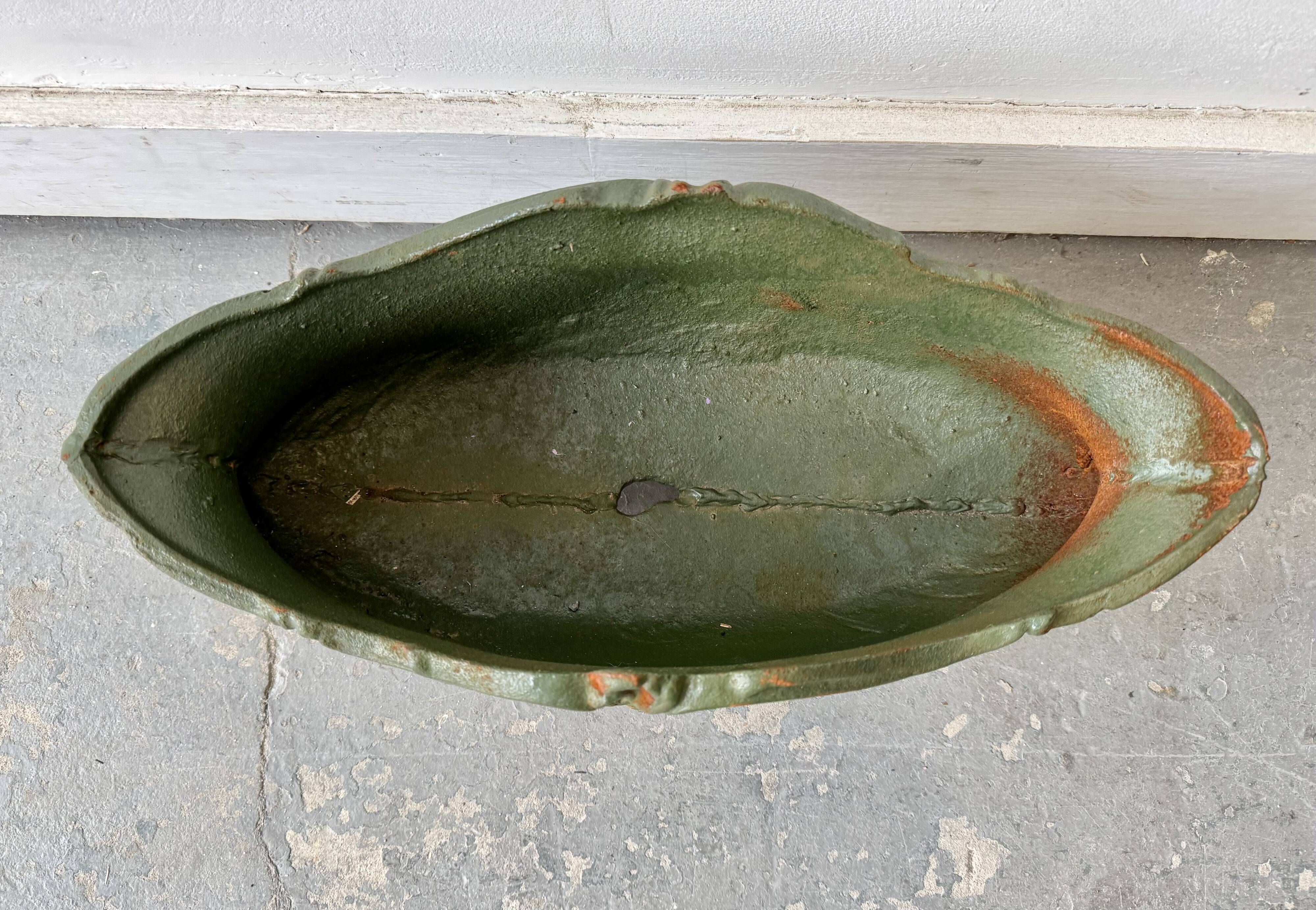 Vintage French Style Cast Iron Planter