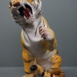 Vintage ceramic tiger