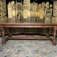 Table de ferme en chêne Louis XIII 19eme