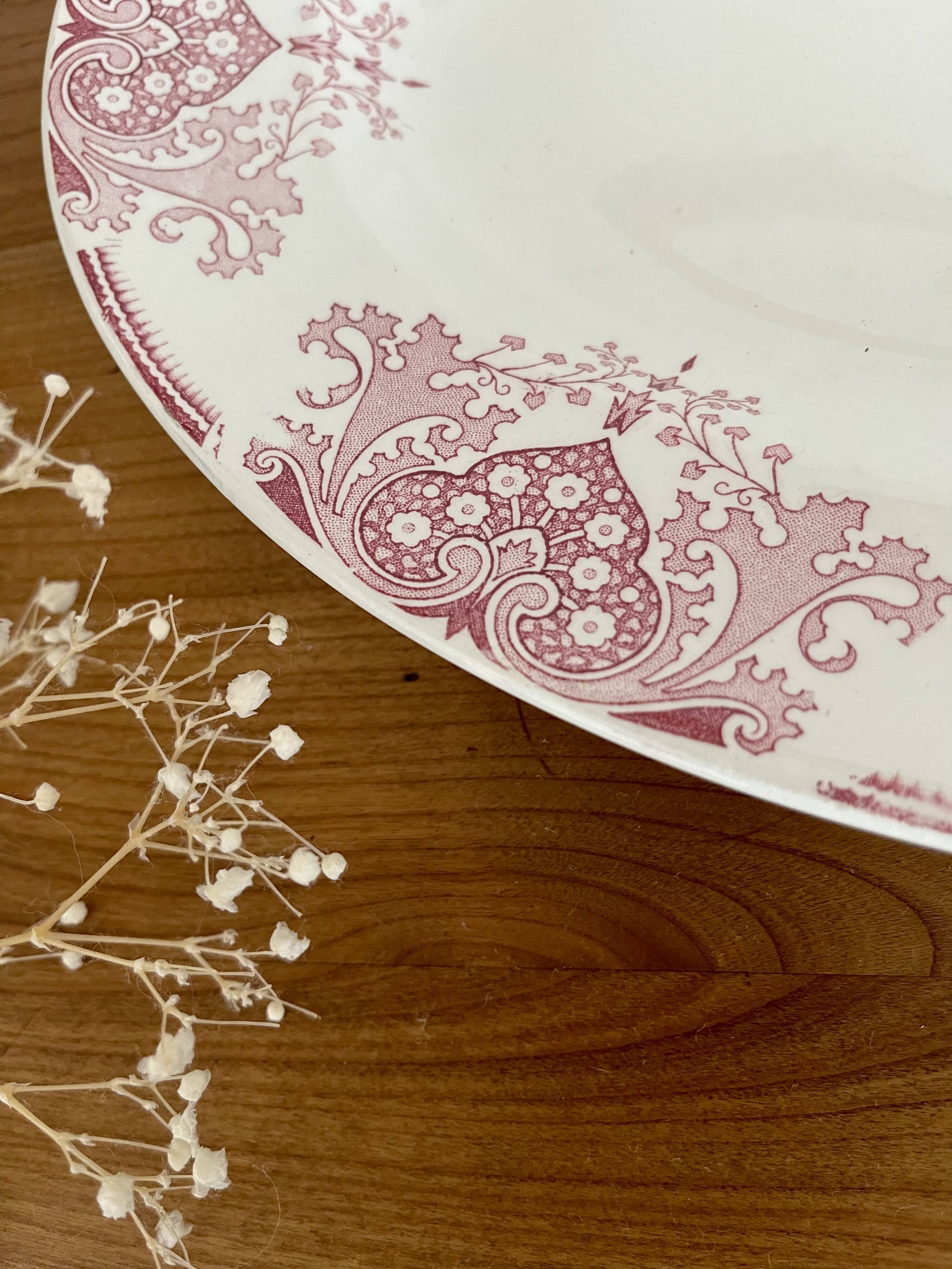 Ancient dish Lunéville