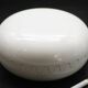Mebel Clam ashtray from the 1970s by Alan Fletcher in white.