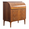 Desk, Danish secretary, vintage, walnut