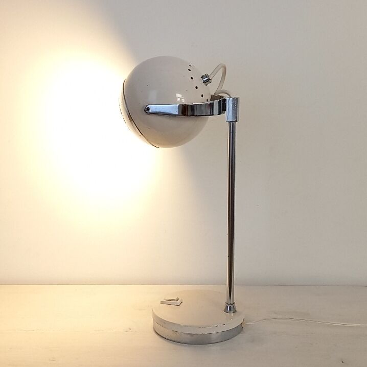 Table lamp ball "eyeball" 70s.