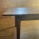 Vintage wooden farmhouse table