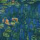 Claude Monet : Nymphéas, lithographie signée