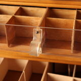 Xl vintage haberdashery 'tubor tubca' by poreye & fils - belgium - 1950's