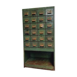 Commode antique armoire - vert
