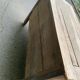 18th-century stripped chest in solid walnut