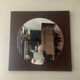 Scandinavian teak mirror from the 60s