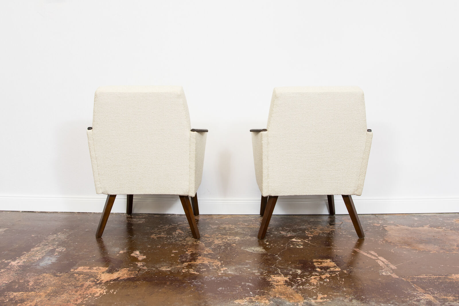Pair Of Mid Century Armchairs