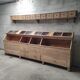 Meuble d'épicerie ancien | Meuble de rangement vintage | Caractère et fonctionnalité