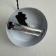 Old large ovoid suspension 1970 in vintage opaline