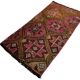 Vintage turkish kilim rug, 103 x 54 cm