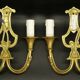 Paire d'appliques style Louis XV - bronze EPI Paris