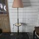 Napoleon III floor lamp in bronze and brass