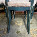 6 directoire style chairs signed maurice hirch