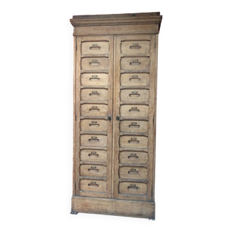 Old oak notary furniture