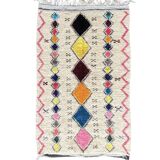 Azilal Berber rug – Unique handcrafted wool piece – 140x240 cm