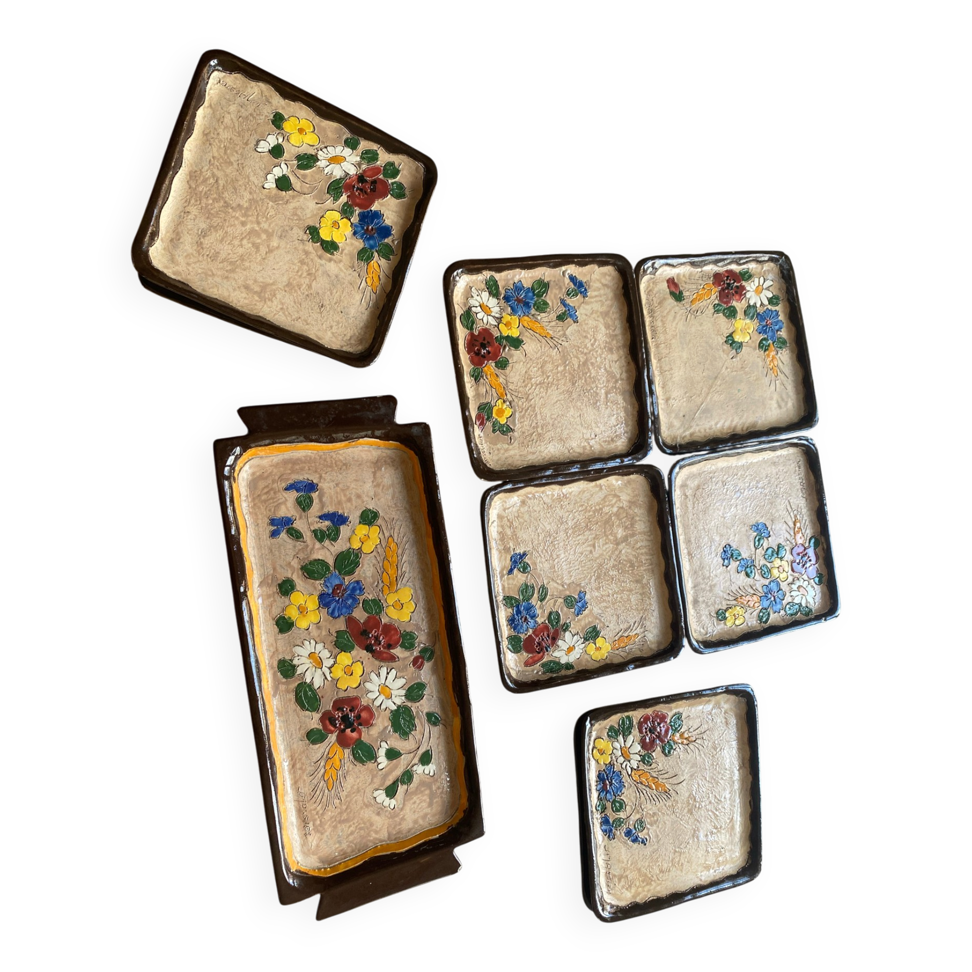 Vallauris dessert service
