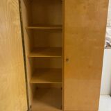 Vintage wardrobe with compass feet