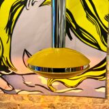 Suspension Space Age yellow & chrome 1970