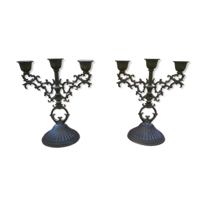 Paire de chandeliers