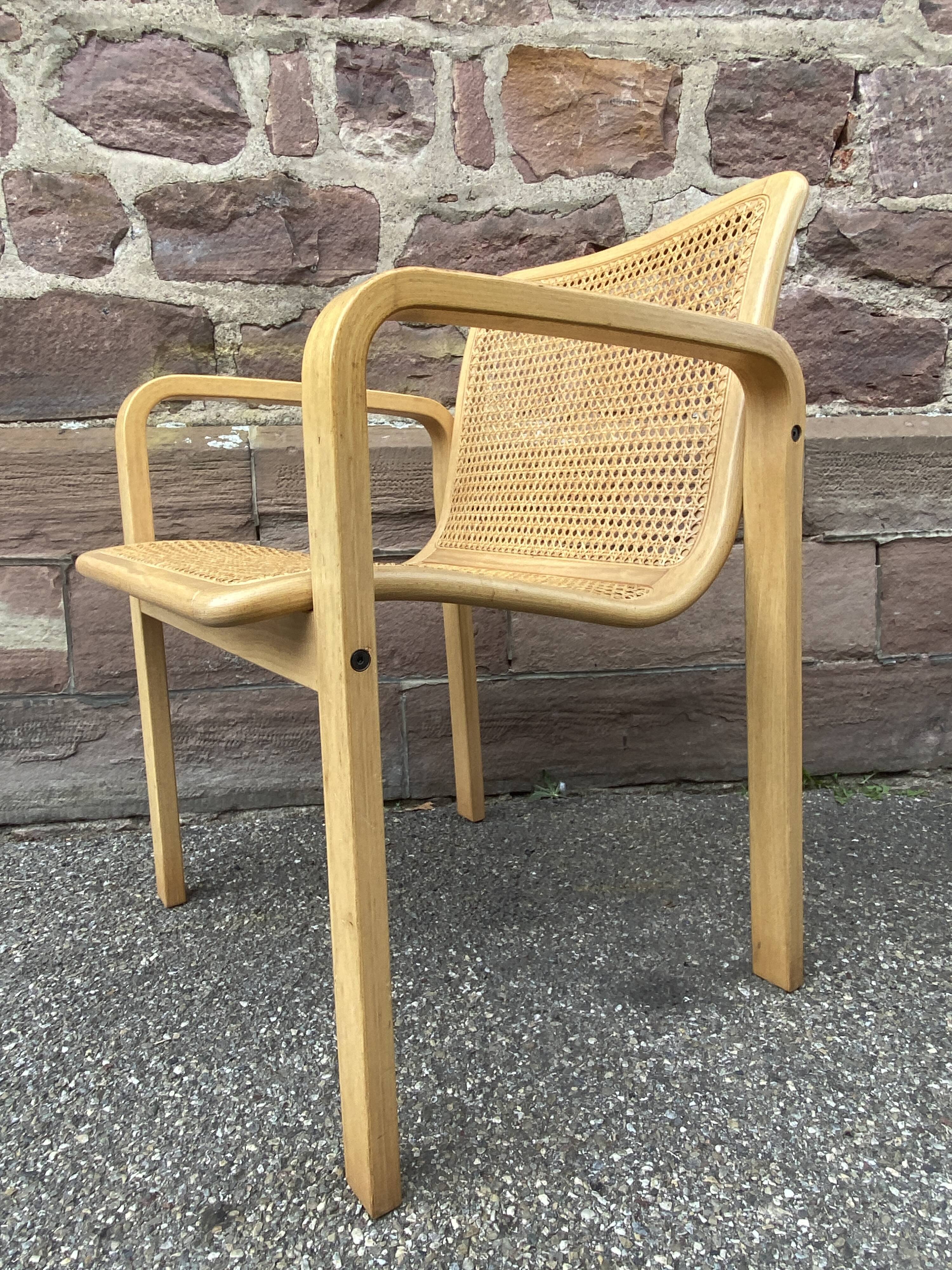 2 Olivo Pietro designer armchairs, Italy, 1970s