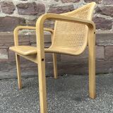 2 Olivo Pietro designer armchairs, Italy, 1970s