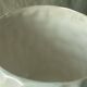 Cache pot en faience effet nacre vintage