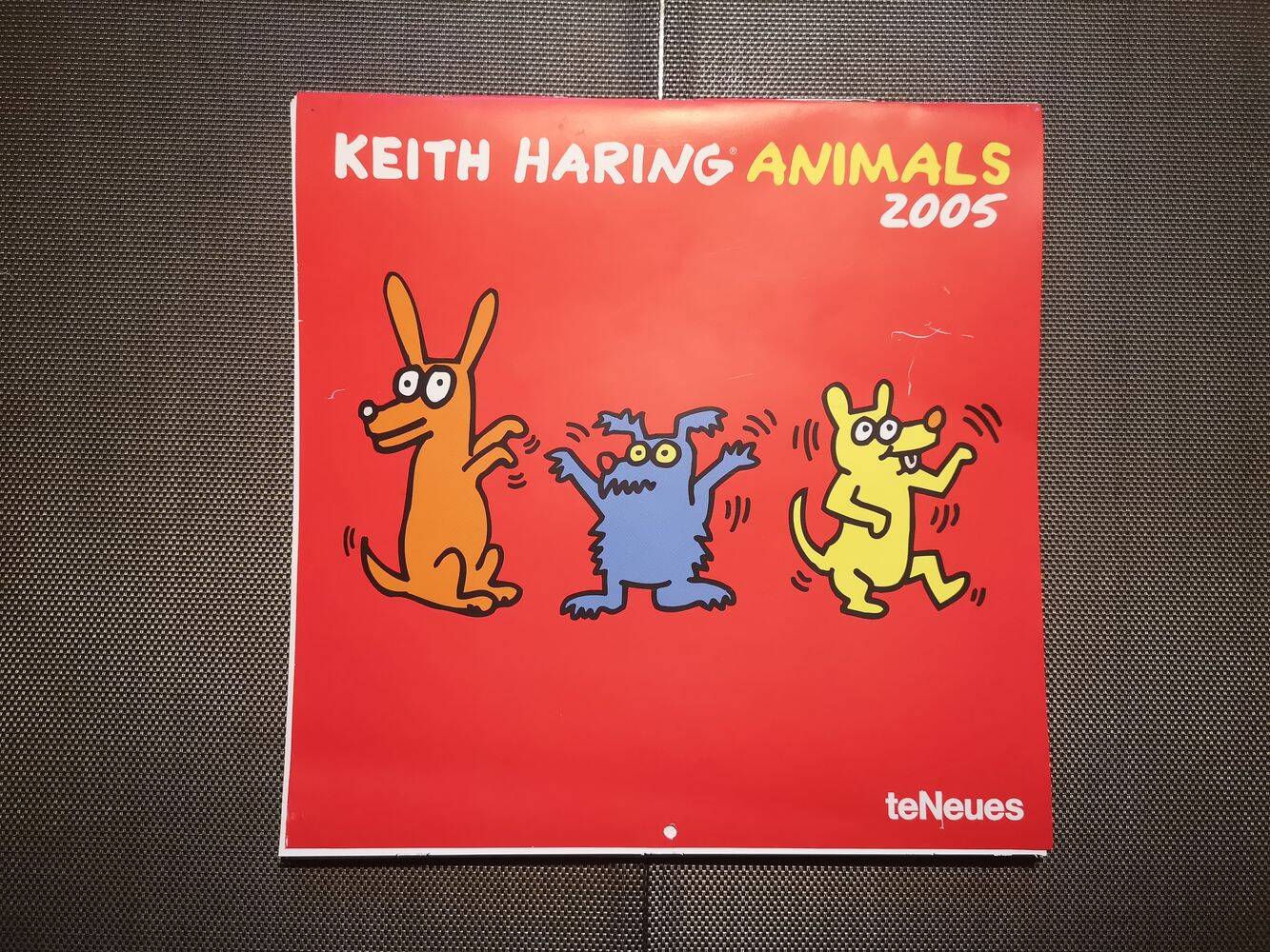 Illustration by Keith Haring - 'Animals' series - 11/12