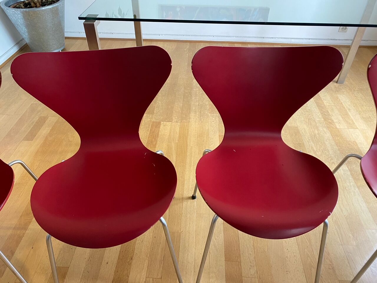 Chaise serie 7 d'Arne Jacobsen pour Fritz Hansen