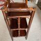 Cane bedside table - vintage