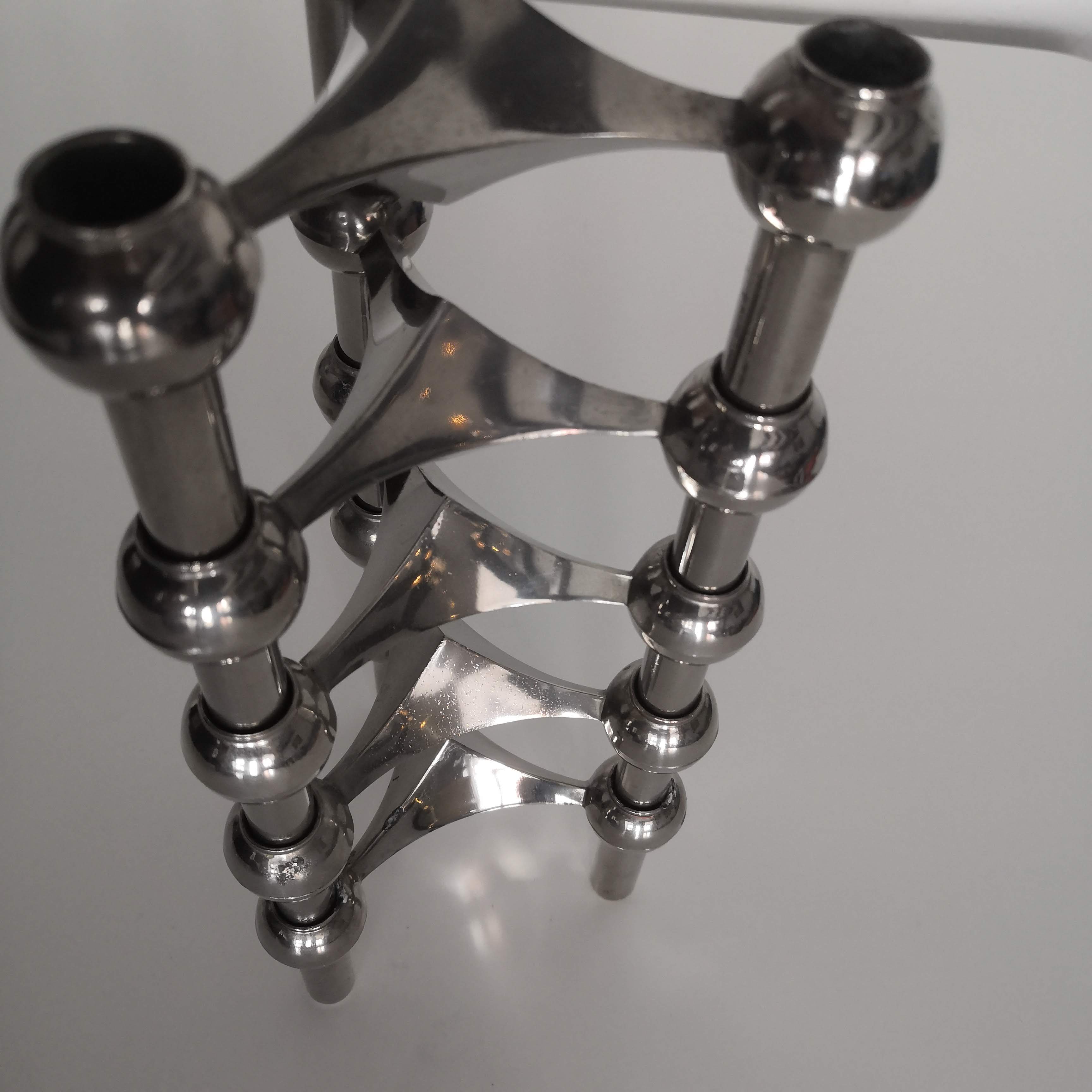 5 Nagel modular candle holders