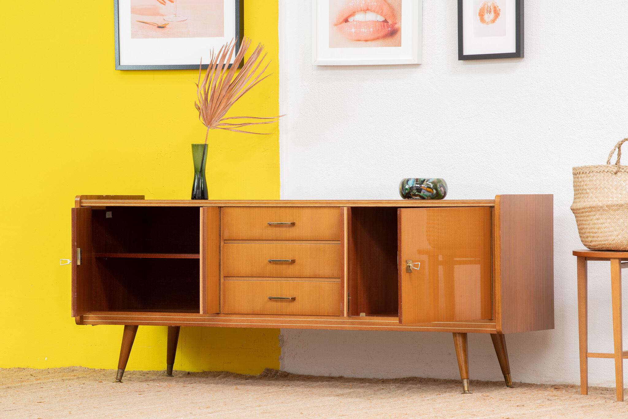 Vintage Scandinavian row – 165 cm