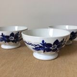 Series of 3 old bowls