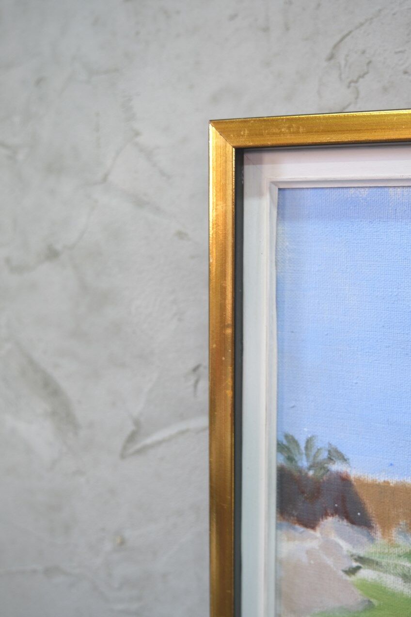 Ragnar Lindquist, Swedish Modern Landscape, 1960s, Oil on Canvas, Framed