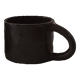 Petite tasse en grès noir