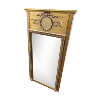 Ancient mirror trumeau 68x135cm
