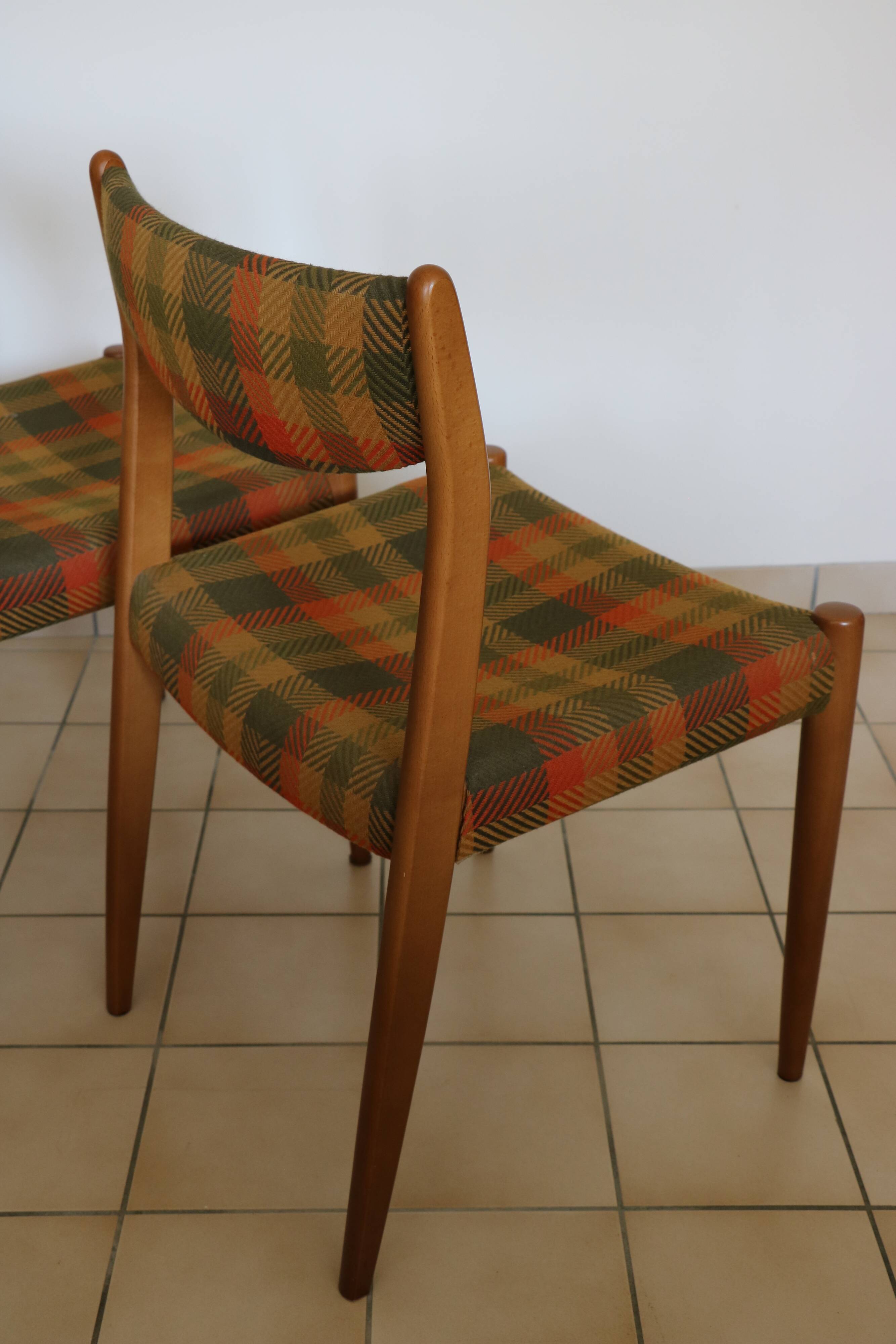 Pair of Scandinavian chairs