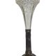 Art Nouveau French flute vase, 1900s